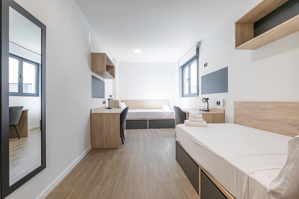 Habitación Doble en Apartamento