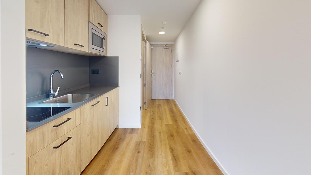 Individual con cocina